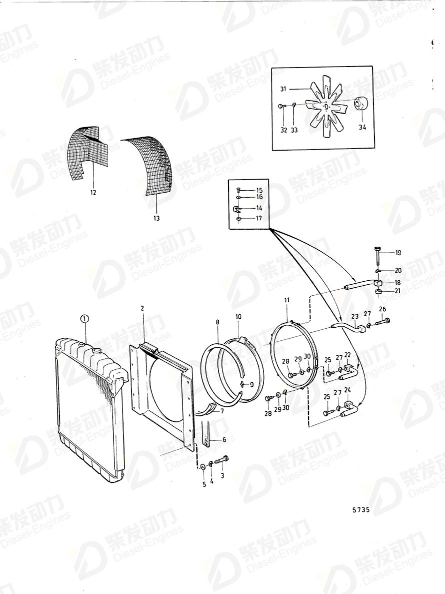 VOLVO Anchorage 843014 Drawing